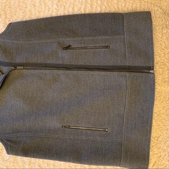 Rachel Roy Gray Wool Vest - Picture 4 of 8